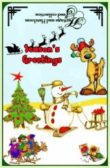 Giftbox (Seeds) Seasons Greetings - HoHoHo 62 (GIFTBOX SENT EMPTY & FLAT ONLY)